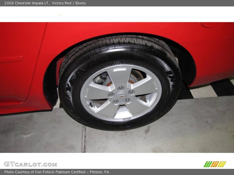 Victory Red / Ebony 2009 Chevrolet Impala LT