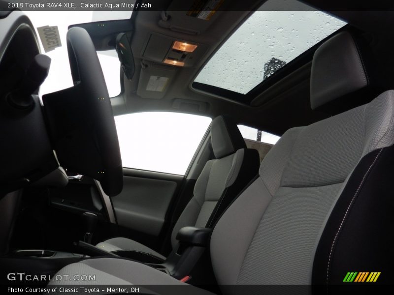 Galactic Aqua Mica / Ash 2018 Toyota RAV4 XLE
