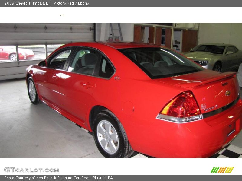 Victory Red / Ebony 2009 Chevrolet Impala LT