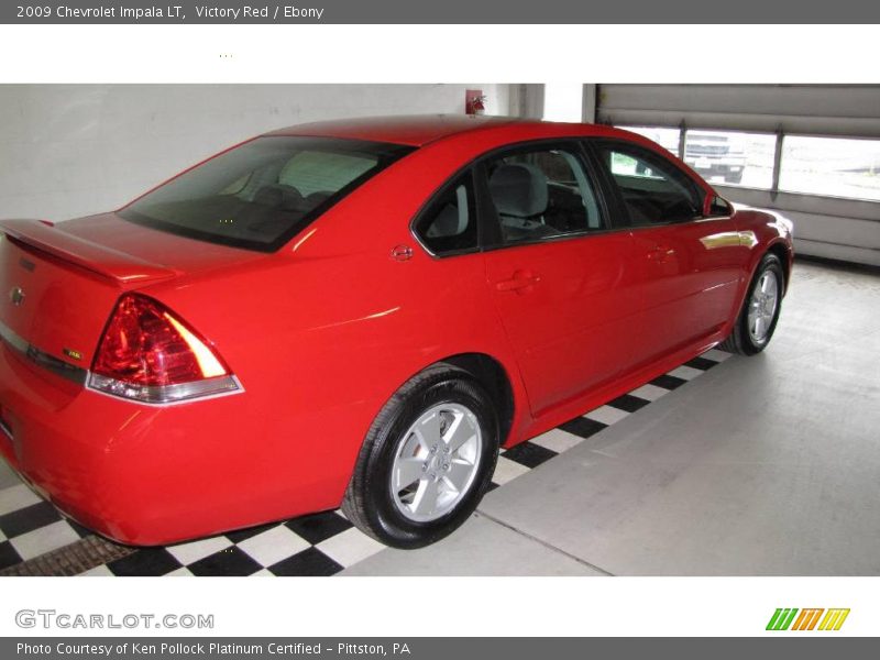 Victory Red / Ebony 2009 Chevrolet Impala LT