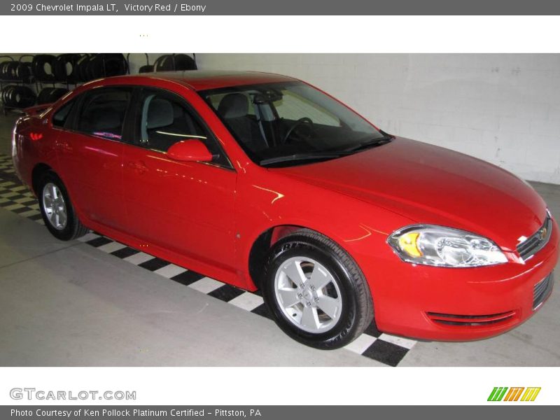 Victory Red / Ebony 2009 Chevrolet Impala LT