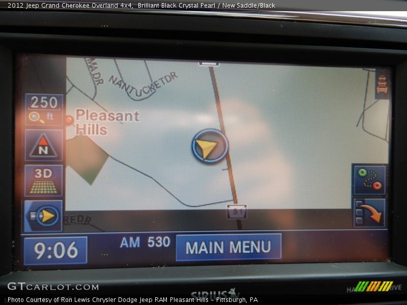 Brilliant Black Crystal Pearl / New Saddle/Black 2012 Jeep Grand Cherokee Overland 4x4