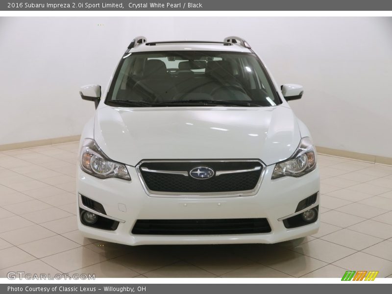 Crystal White Pearl / Black 2016 Subaru Impreza 2.0i Sport Limited