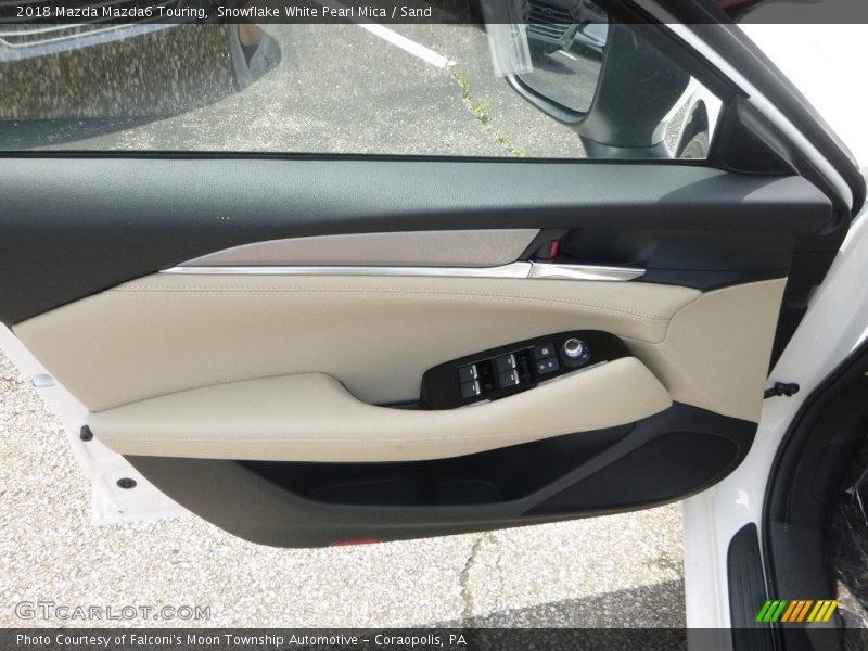 Snowflake White Pearl Mica / Sand 2018 Mazda Mazda6 Touring