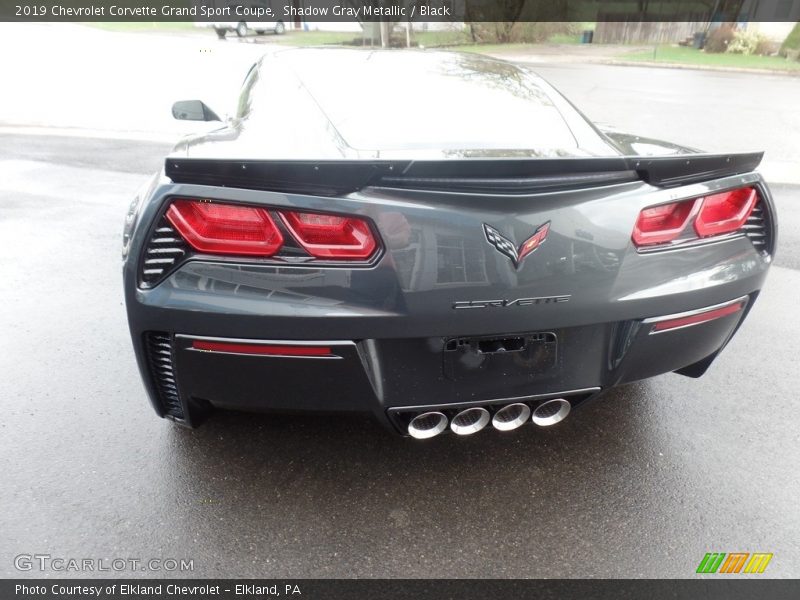 Shadow Gray Metallic / Black 2019 Chevrolet Corvette Grand Sport Coupe