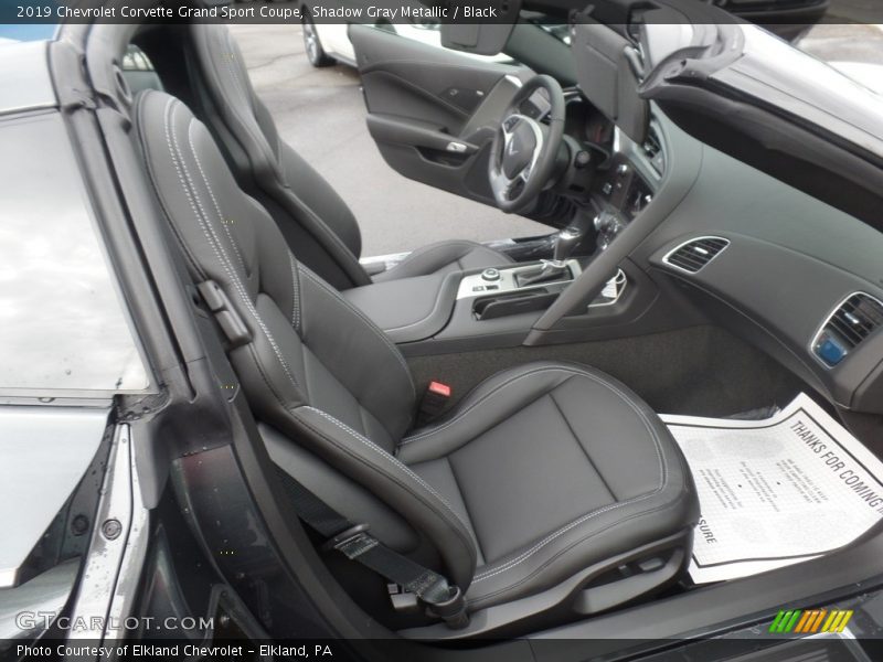  2019 Corvette Grand Sport Coupe Black Interior