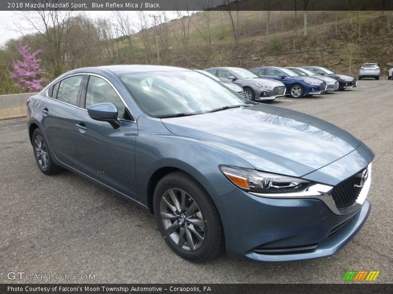 Front 3/4 View of 2018 Mazda6 Sport