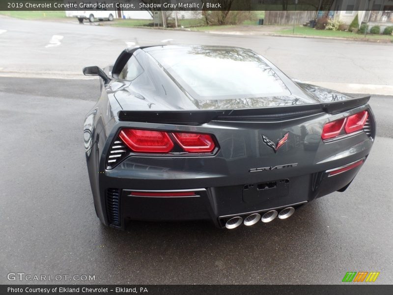 Exhaust of 2019 Corvette Grand Sport Coupe
