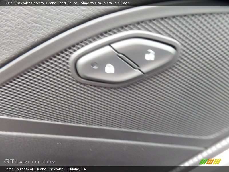 Shadow Gray Metallic / Black 2019 Chevrolet Corvette Grand Sport Coupe
