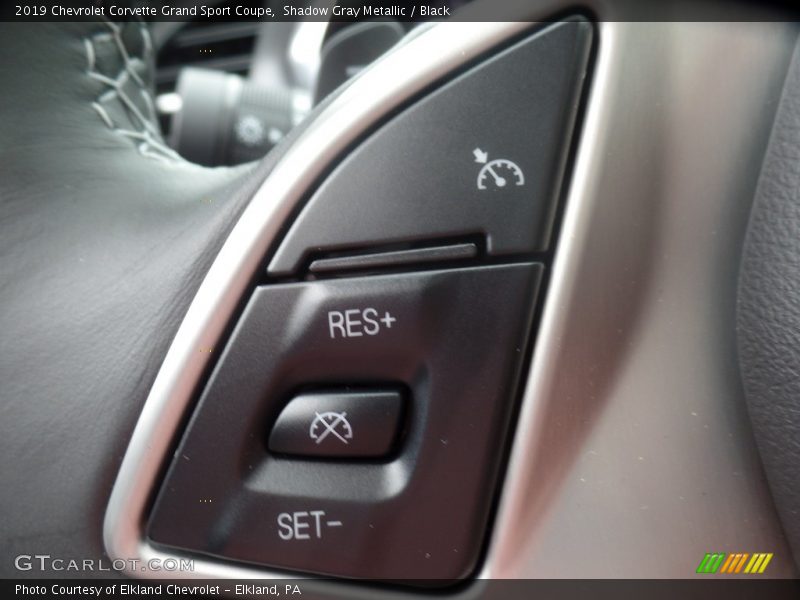 Controls of 2019 Corvette Grand Sport Coupe