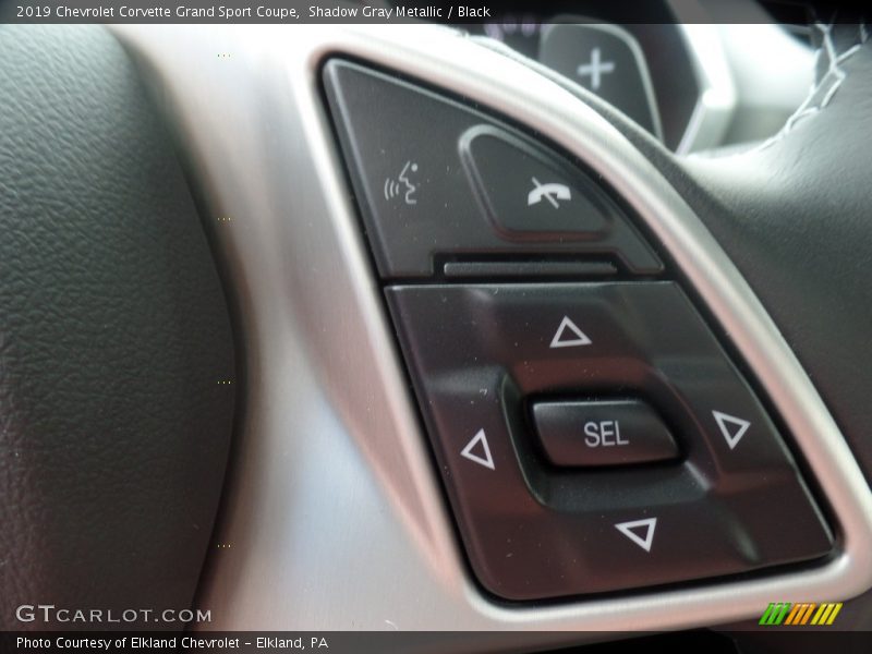 Controls of 2019 Corvette Grand Sport Coupe