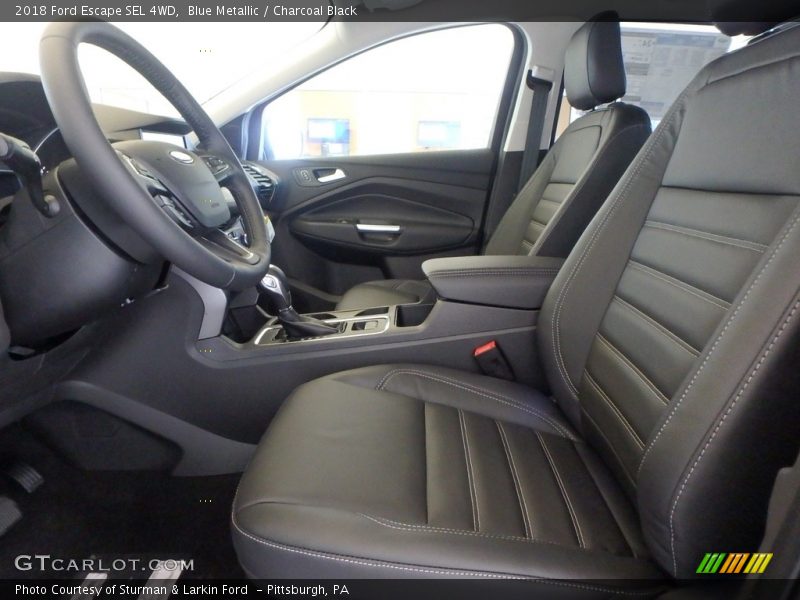 Blue Metallic / Charcoal Black 2018 Ford Escape SEL 4WD