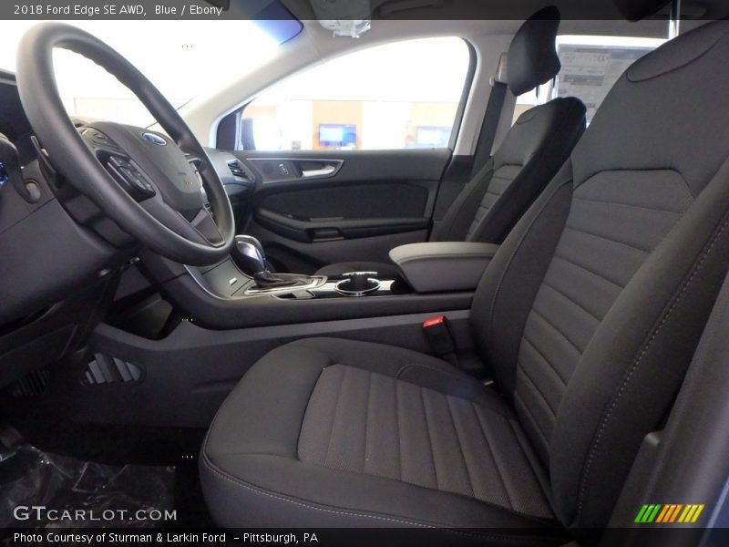 Blue / Ebony 2018 Ford Edge SE AWD