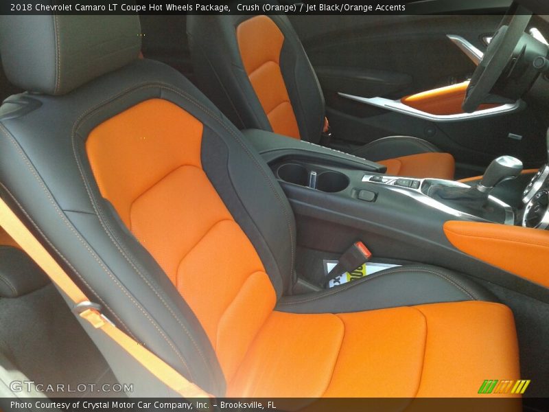 Front Seat of 2018 Camaro LT Coupe Hot Wheels Package