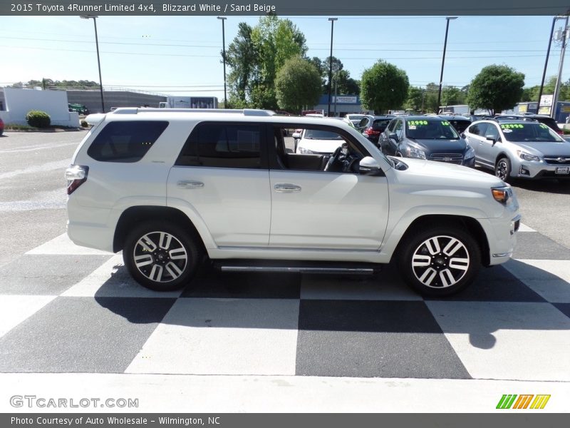 Blizzard White / Sand Beige 2015 Toyota 4Runner Limited 4x4