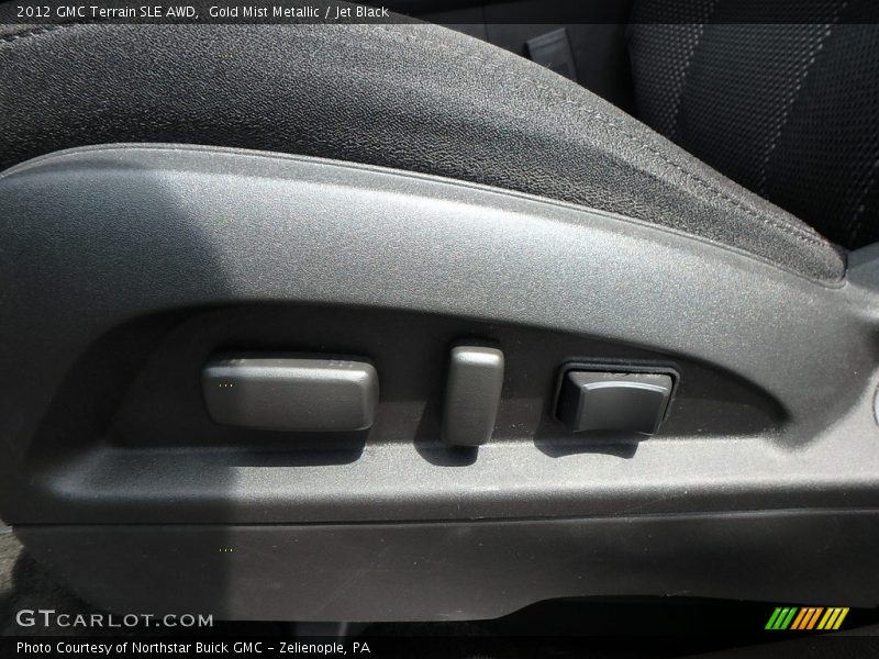 Gold Mist Metallic / Jet Black 2012 GMC Terrain SLE AWD
