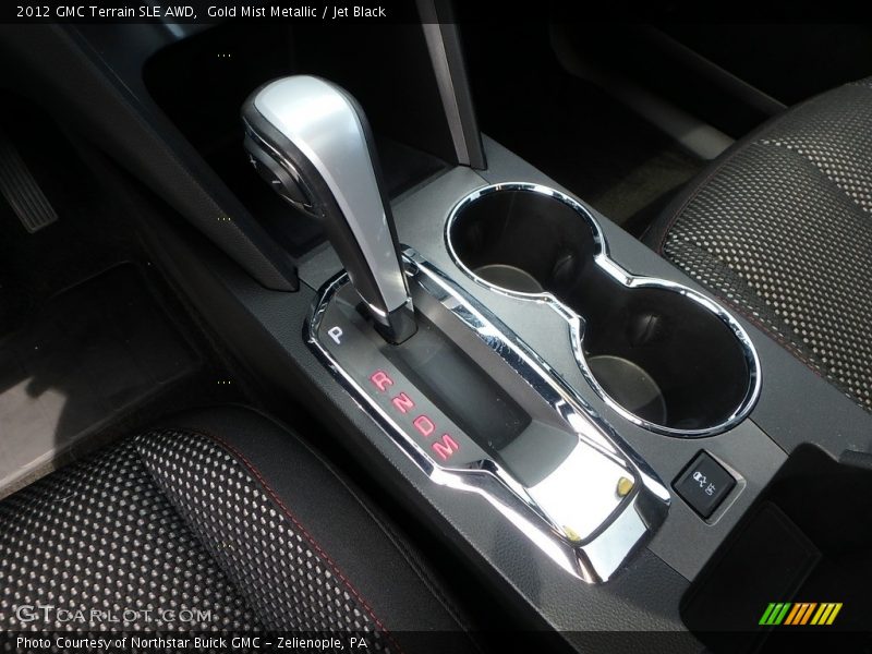 Gold Mist Metallic / Jet Black 2012 GMC Terrain SLE AWD