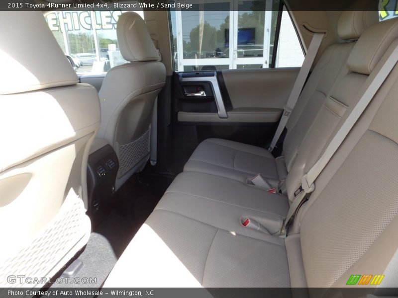Blizzard White / Sand Beige 2015 Toyota 4Runner Limited 4x4