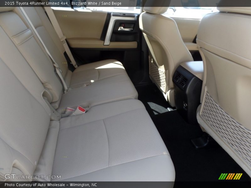 Blizzard White / Sand Beige 2015 Toyota 4Runner Limited 4x4