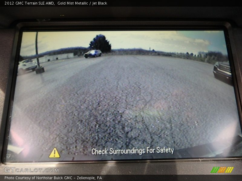 Gold Mist Metallic / Jet Black 2012 GMC Terrain SLE AWD