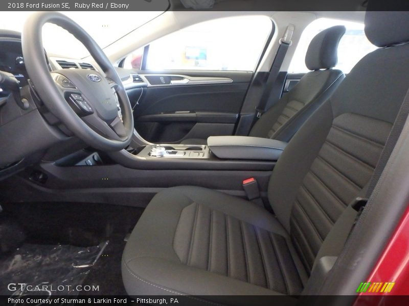 Ruby Red / Ebony 2018 Ford Fusion SE