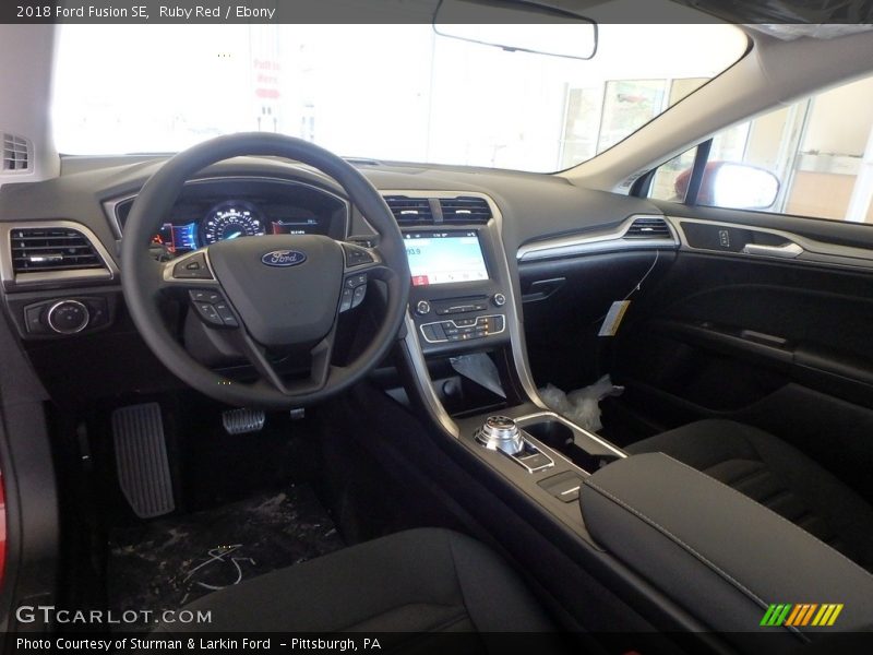 Ruby Red / Ebony 2018 Ford Fusion SE