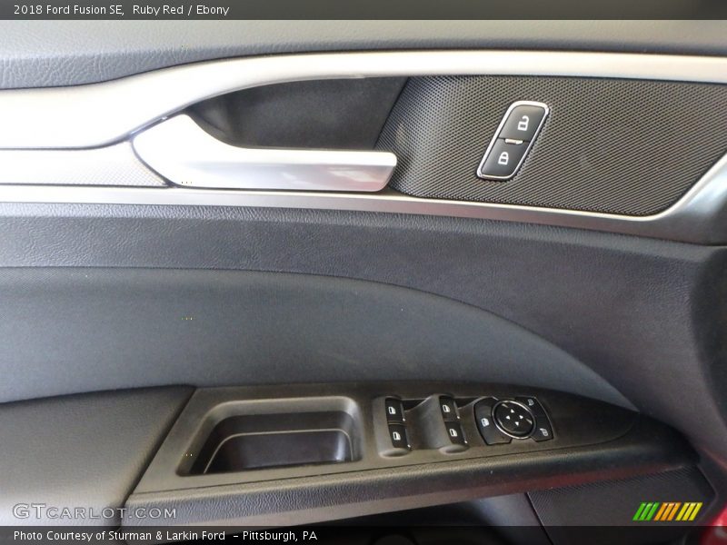 Ruby Red / Ebony 2018 Ford Fusion SE