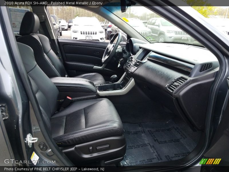 Polished Metal Metallic / Ebony 2010 Acura RDX SH-AWD