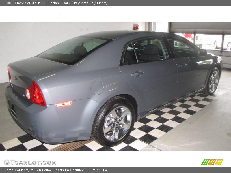 Dark Gray Metallic / Ebony 2009 Chevrolet Malibu LT Sedan