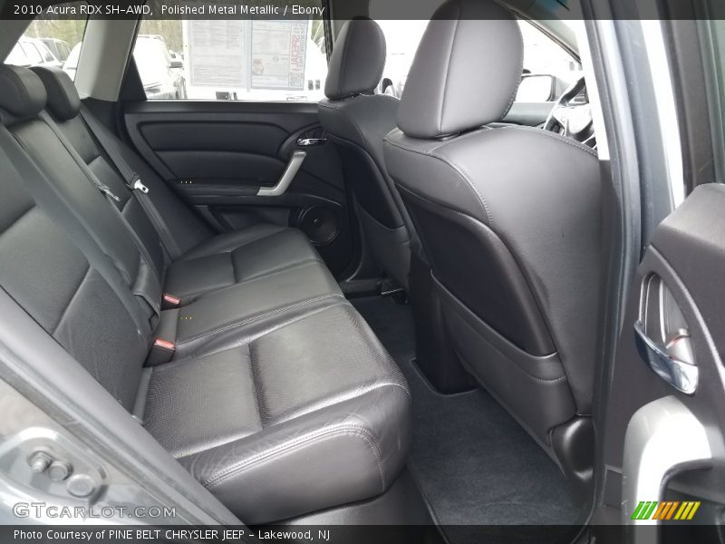 Polished Metal Metallic / Ebony 2010 Acura RDX SH-AWD