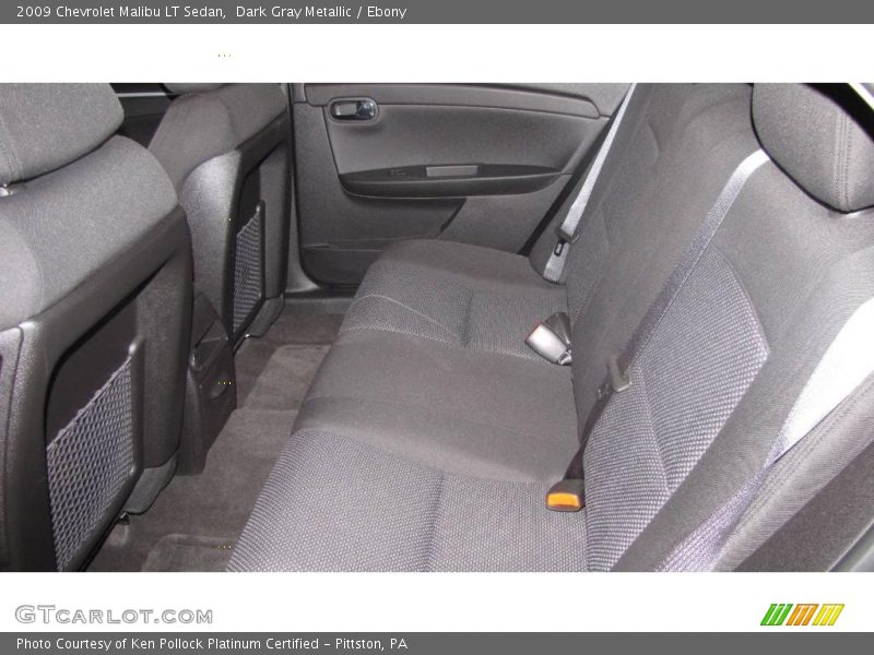 Dark Gray Metallic / Ebony 2009 Chevrolet Malibu LT Sedan