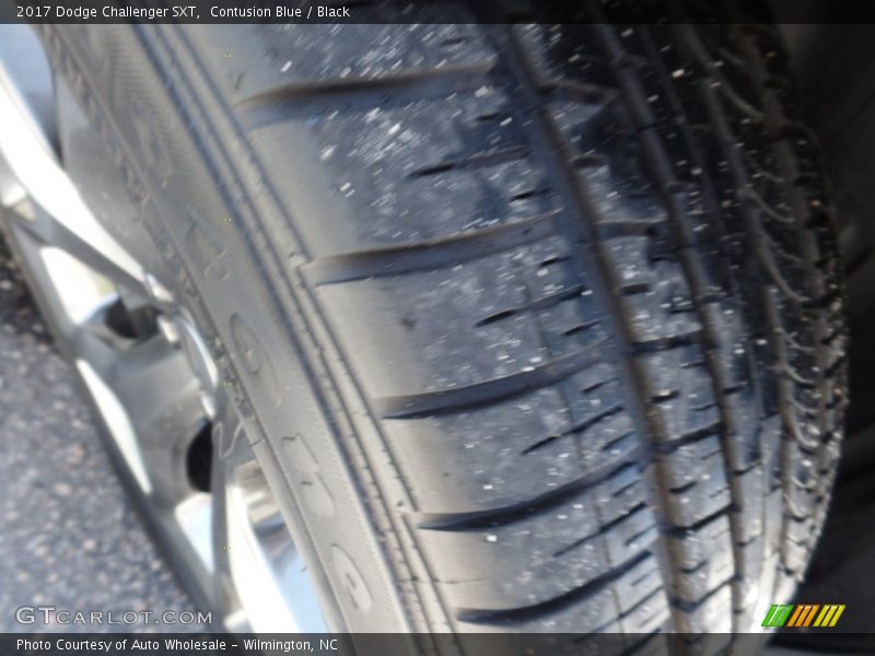 Contusion Blue / Black 2017 Dodge Challenger SXT