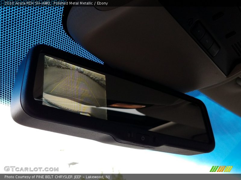 Polished Metal Metallic / Ebony 2010 Acura RDX SH-AWD