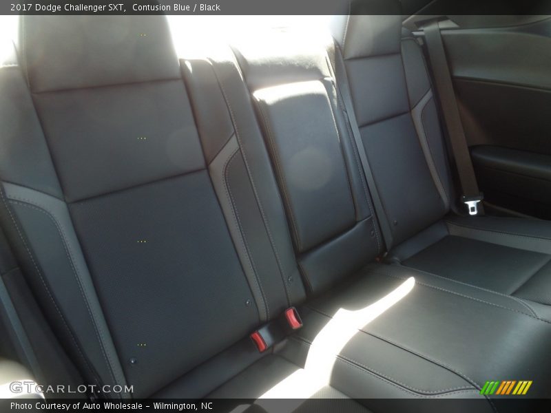 Contusion Blue / Black 2017 Dodge Challenger SXT