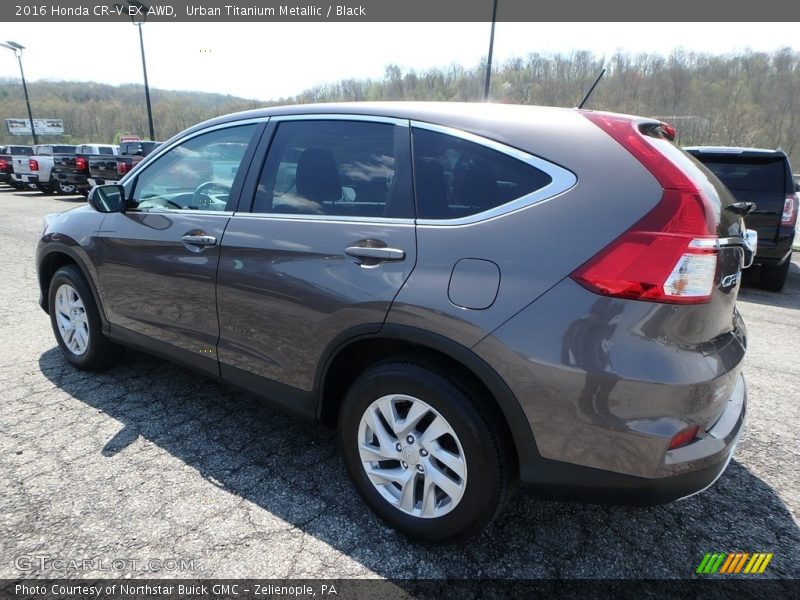 Urban Titanium Metallic / Black 2016 Honda CR-V EX AWD