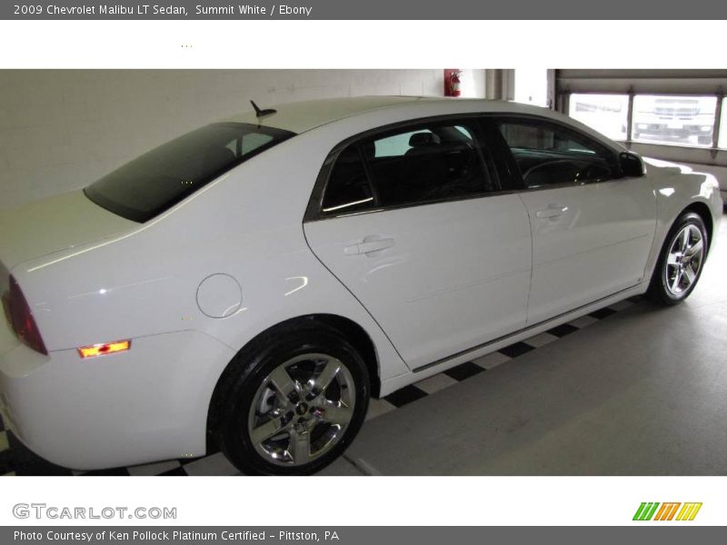 Summit White / Ebony 2009 Chevrolet Malibu LT Sedan
