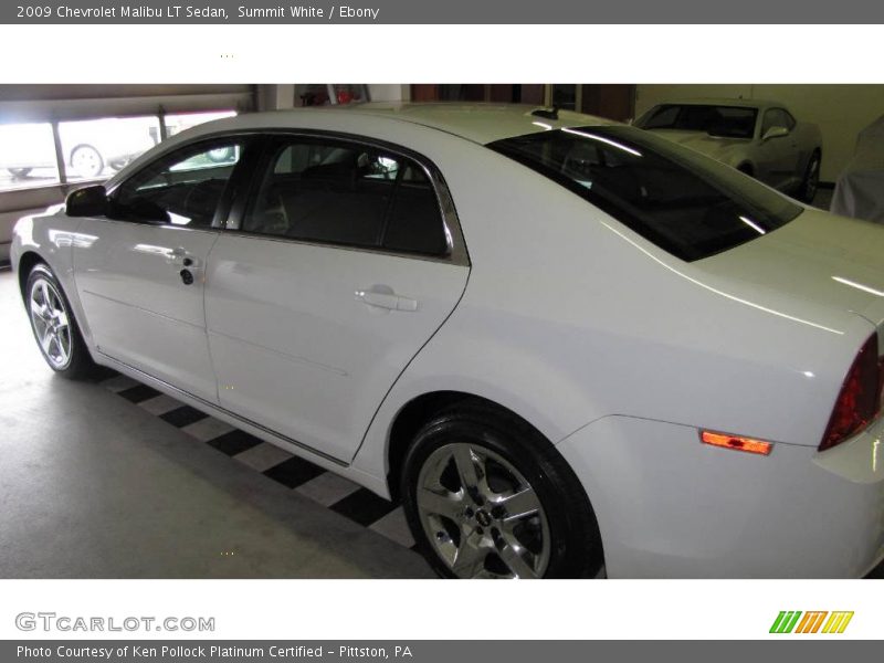 Summit White / Ebony 2009 Chevrolet Malibu LT Sedan
