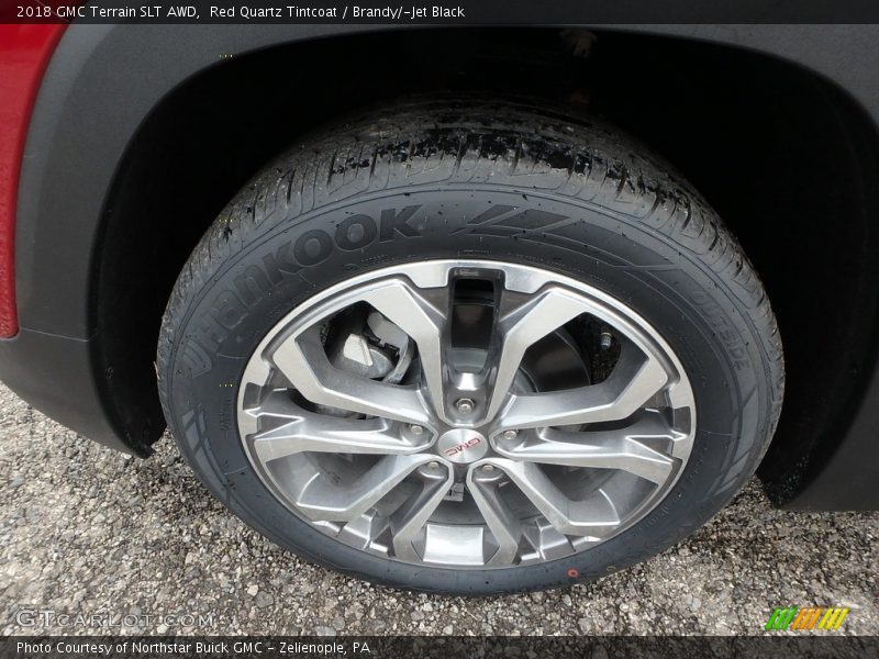 Red Quartz Tintcoat / Brandy/­Jet Black 2018 GMC Terrain SLT AWD