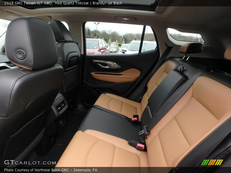 Red Quartz Tintcoat / Brandy/­Jet Black 2018 GMC Terrain SLT AWD
