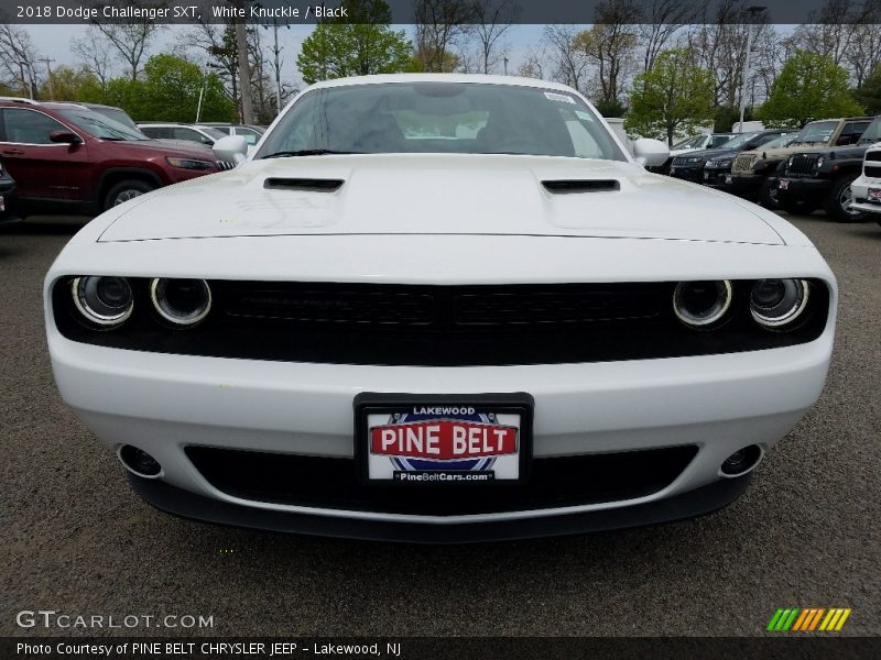 White Knuckle / Black 2018 Dodge Challenger SXT