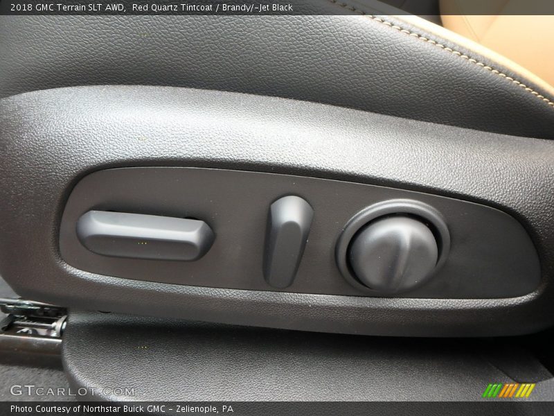 Red Quartz Tintcoat / Brandy/­Jet Black 2018 GMC Terrain SLT AWD