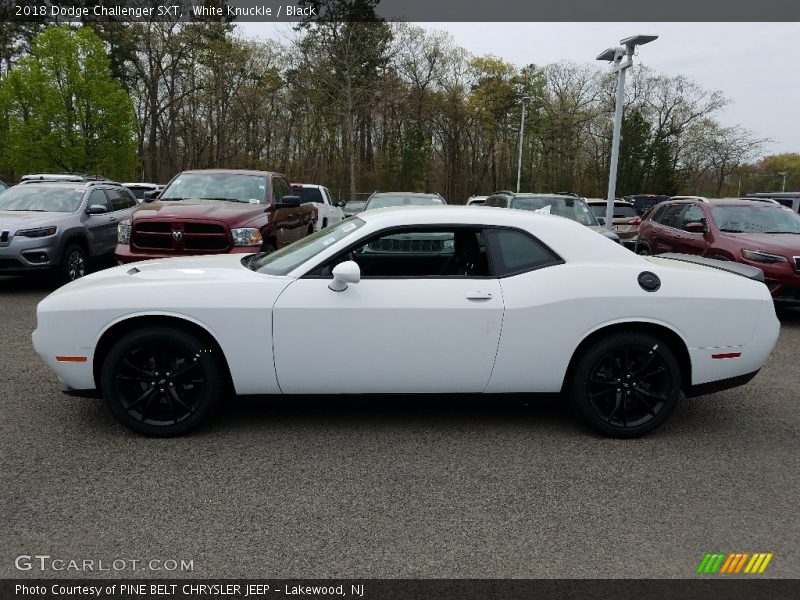 White Knuckle / Black 2018 Dodge Challenger SXT