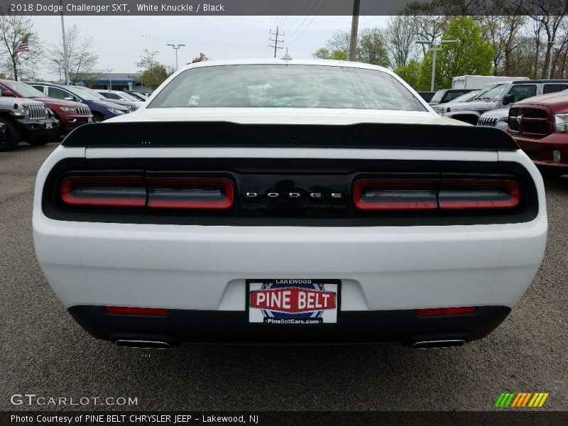 White Knuckle / Black 2018 Dodge Challenger SXT