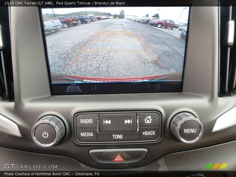Red Quartz Tintcoat / Brandy/­Jet Black 2018 GMC Terrain SLT AWD