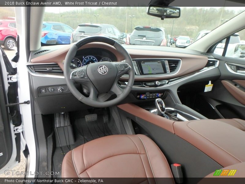  2018 Enclave Avenir AWD Chestnut Interior