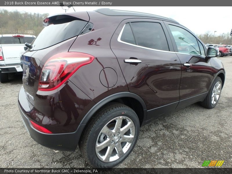 Black Cherry Metallic / Ebony 2018 Buick Encore Essence AWD