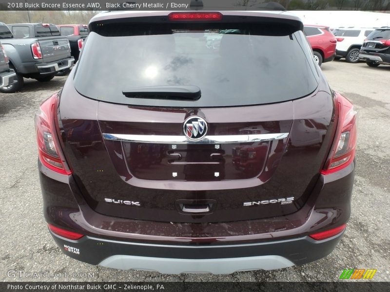 Black Cherry Metallic / Ebony 2018 Buick Encore Essence AWD