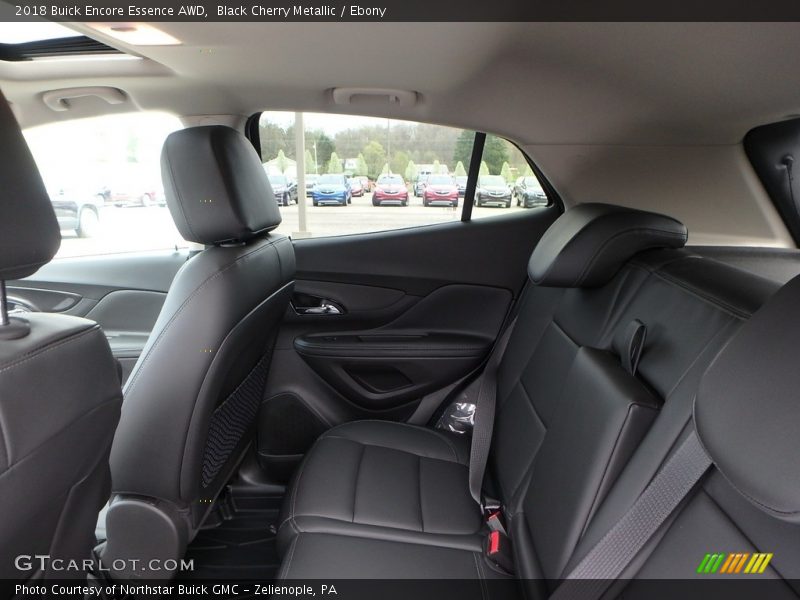 Rear Seat of 2018 Encore Essence AWD