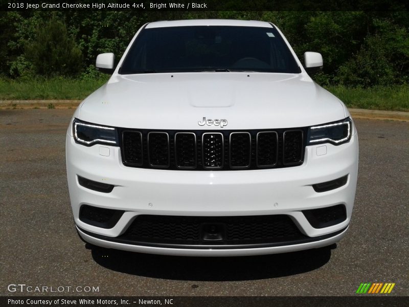 Bright White / Black 2018 Jeep Grand Cherokee High Altitude 4x4