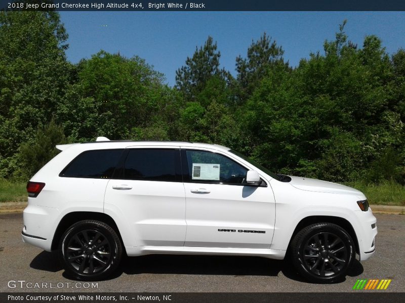 Bright White / Black 2018 Jeep Grand Cherokee High Altitude 4x4